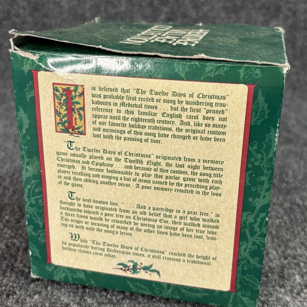 Department 56 Twelves Days of Dickens Village I Partridge In A Pear Tree 58351